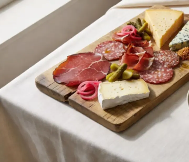 Charcuterie boards, steak and cocktails at Theam Berttable